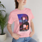 Brooklyn As Fuck T-Shirt | Sunset Bridge Graphic for Dark Colors | Bella + Canvas 3001 Tee - Anything AF