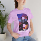 Brooklyn As Fuck T-Shirt | Sunset Bridge Graphic for Dark Colors | Bella + Canvas 3001 Tee - Anything AF