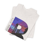 Brooklyn As Fuck T-Shirt | Sunset Bridge Graphic for Light Colors | Bella + Canvas 3001 Tee - Anything AF