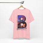 Brooklyn As Fuck T-Shirt | Sunset Bridge Graphic for Light Colors | Bella + Canvas 3001 Tee - Anything AF