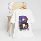 Brooklyn As Fuck T-Shirt | Sunset Bridge Graphic for Light Colors | Bella + Canvas 3001 Tee - Anything AF