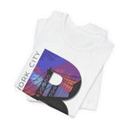 Brooklyn As Fuck T-Shirt | Sunset Bridge Graphic for Light Colors | Bella + Canvas 3001 Tee - Anything AF