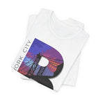 Brooklyn As Fuck T-Shirt | Sunset Bridge Graphic for Light Colors | Bella + Canvas 3001 Tee - Anything AF