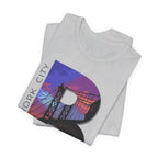 Brooklyn As Fuck T-Shirt | Sunset Bridge Graphic for Light Colors | Bella + Canvas 3001 Tee - Anything AF