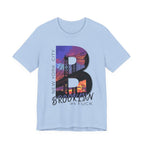 Brooklyn As Fuck T-Shirt | Sunset Bridge Graphic for Light Colors | Bella + Canvas 3001 Tee - Anything AF