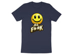 Classic Smiley As F**K Emoji T-Shirt | Bold Gold Graphic Tee - Anything AF
