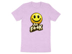 Classic Smiley As F**K Emoji T-Shirt | Bold Gold Graphic Tee - Anything AF