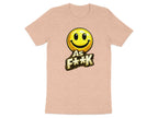 Classic Smiley As F**K Emoji T-Shirt | Bold Gold Graphic Tee - Anything AF