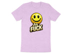 Classic Smiley As Fuck Emoji T-Shirt | Bold Gold Graphic Tee - Anything AF