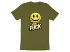 Classic Smiley As Fuck Emoji T-Shirt | Bold Gold Graphic Tee - Anything AF