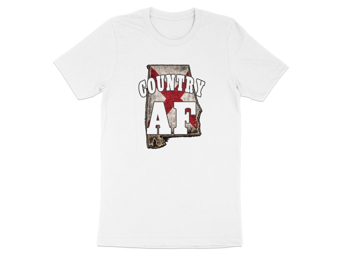 Country AF Alabama T-Shirt | Vintage Alabama Pride Graphic Tee - Anything AF