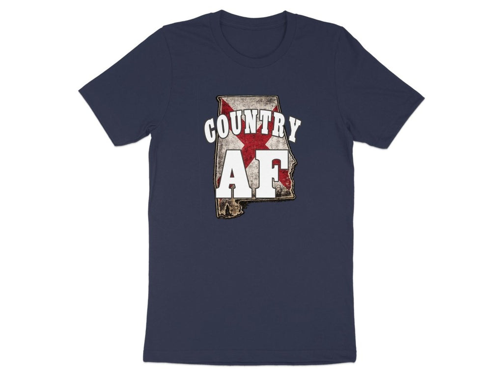 Country AF Alabama T-Shirt | Vintage Alabama Pride Graphic Tee - Anything AF