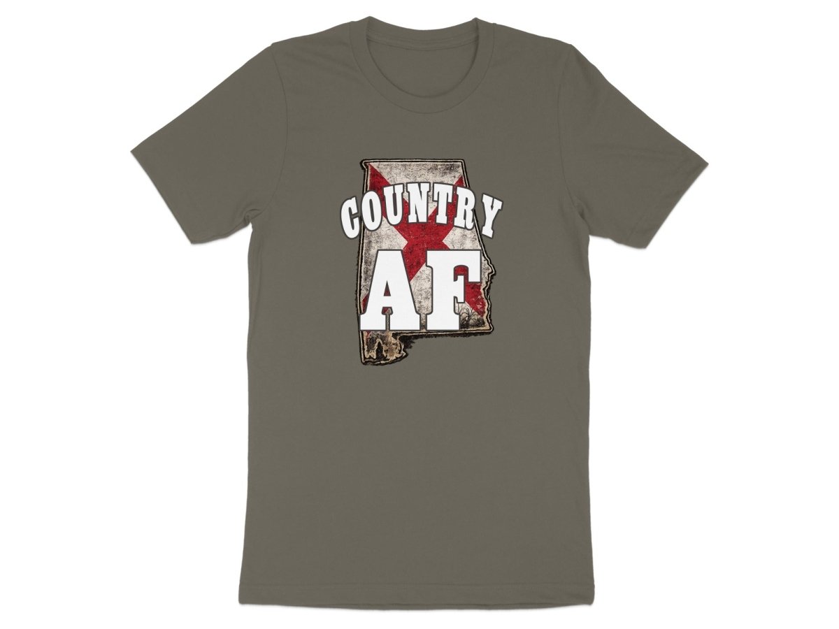 Country AF Alabama T-Shirt | Vintage Alabama Pride Graphic Tee - Anything AF