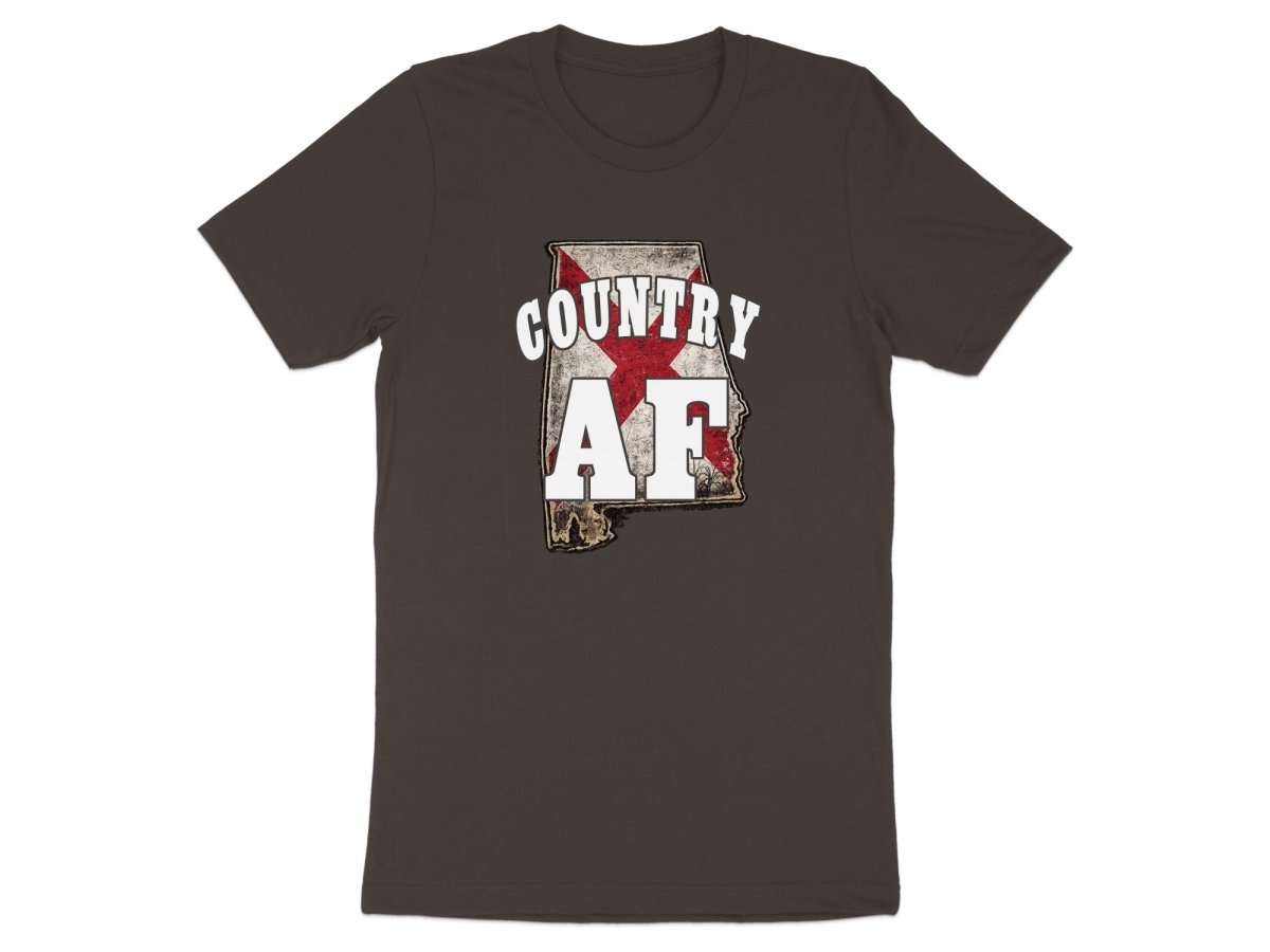 Country AF Alabama T-Shirt | Vintage Alabama Pride Graphic Tee - Anything AF