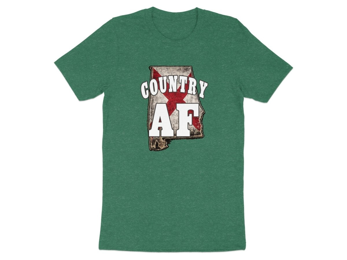 Country AF Alabama T-Shirt | Vintage Alabama Pride Graphic Tee - Anything AF