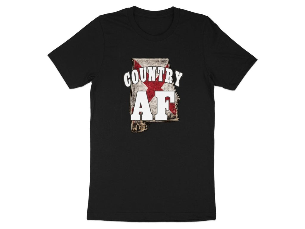 Country AF Alabama T-Shirt | Vintage Alabama Pride Graphic Tee - Anything AF
