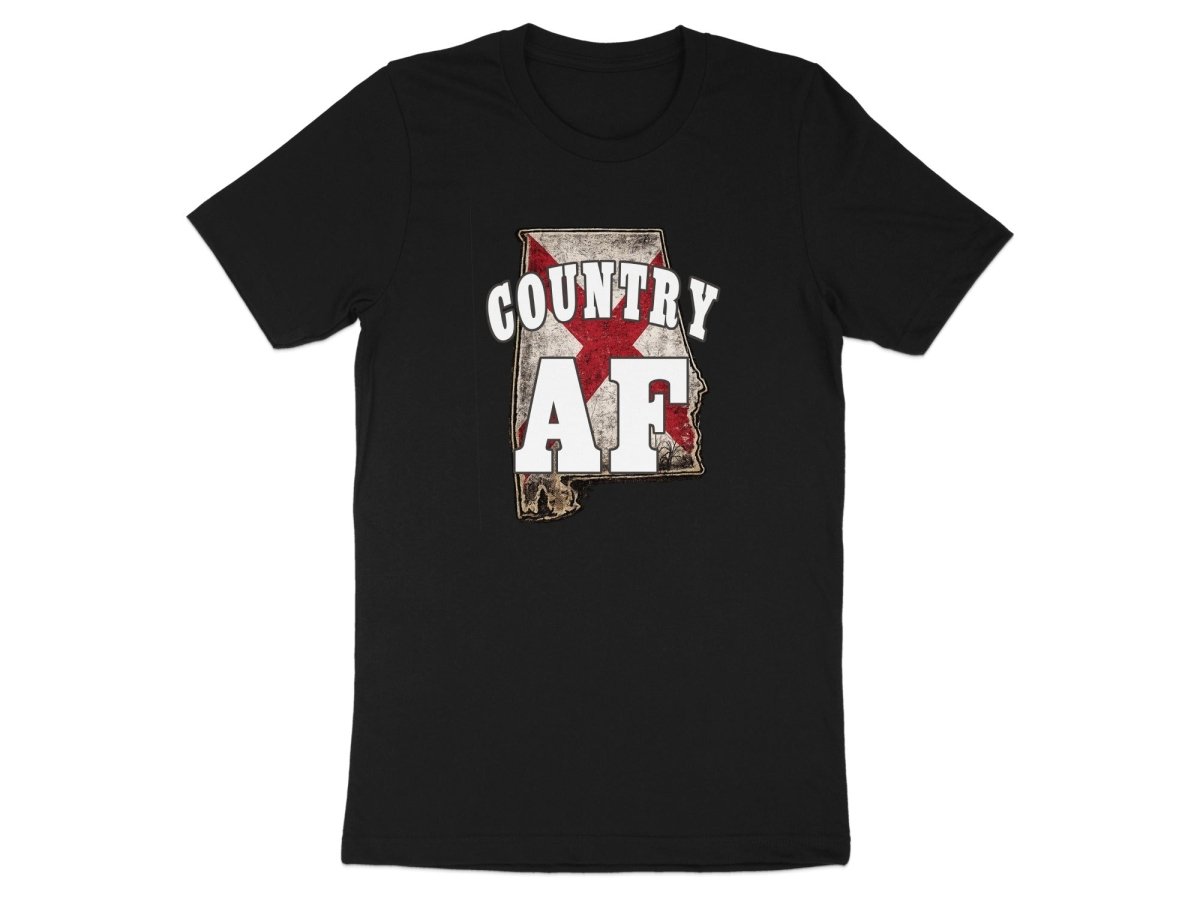 Country AF Alabama T-Shirt | Vintage Alabama Pride Graphic Tee - Anything AF