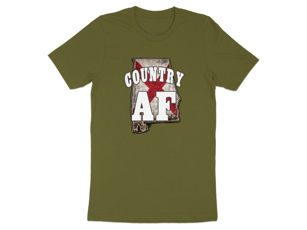 Country AF Alabama T-Shirt | Vintage Alabama Pride Graphic Tee - Anything AF