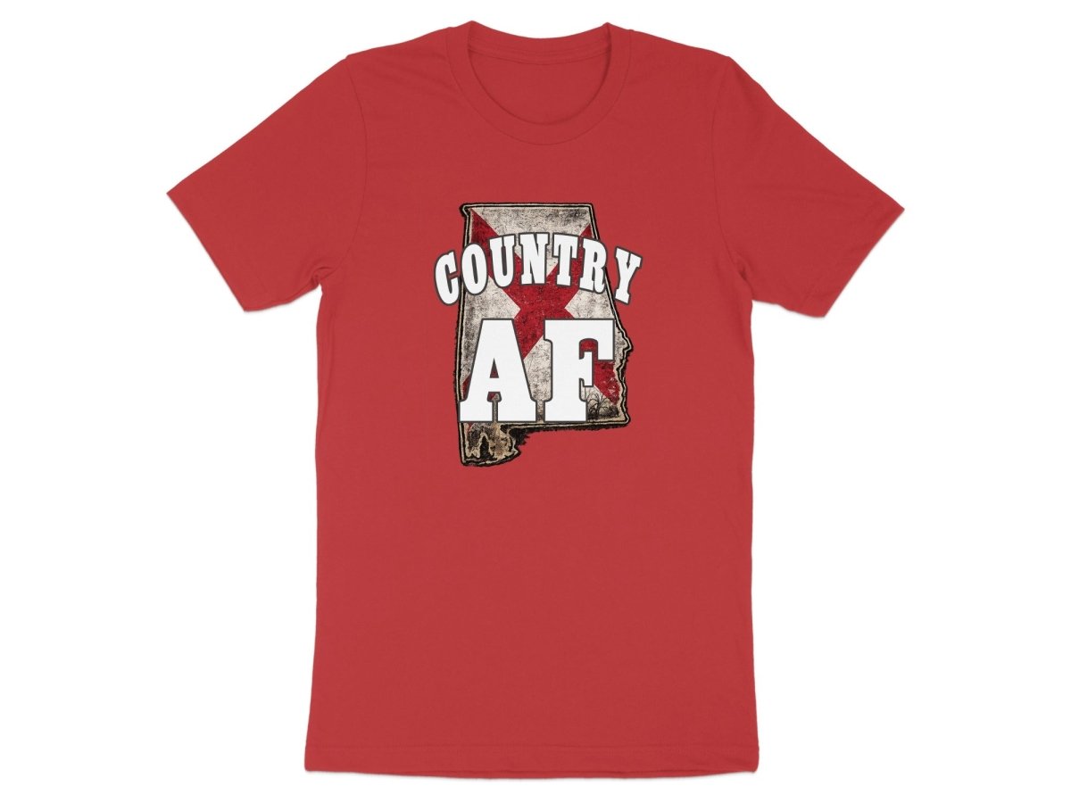 Country AF Alabama T-Shirt | Vintage Alabama Pride Graphic Tee - Anything AF