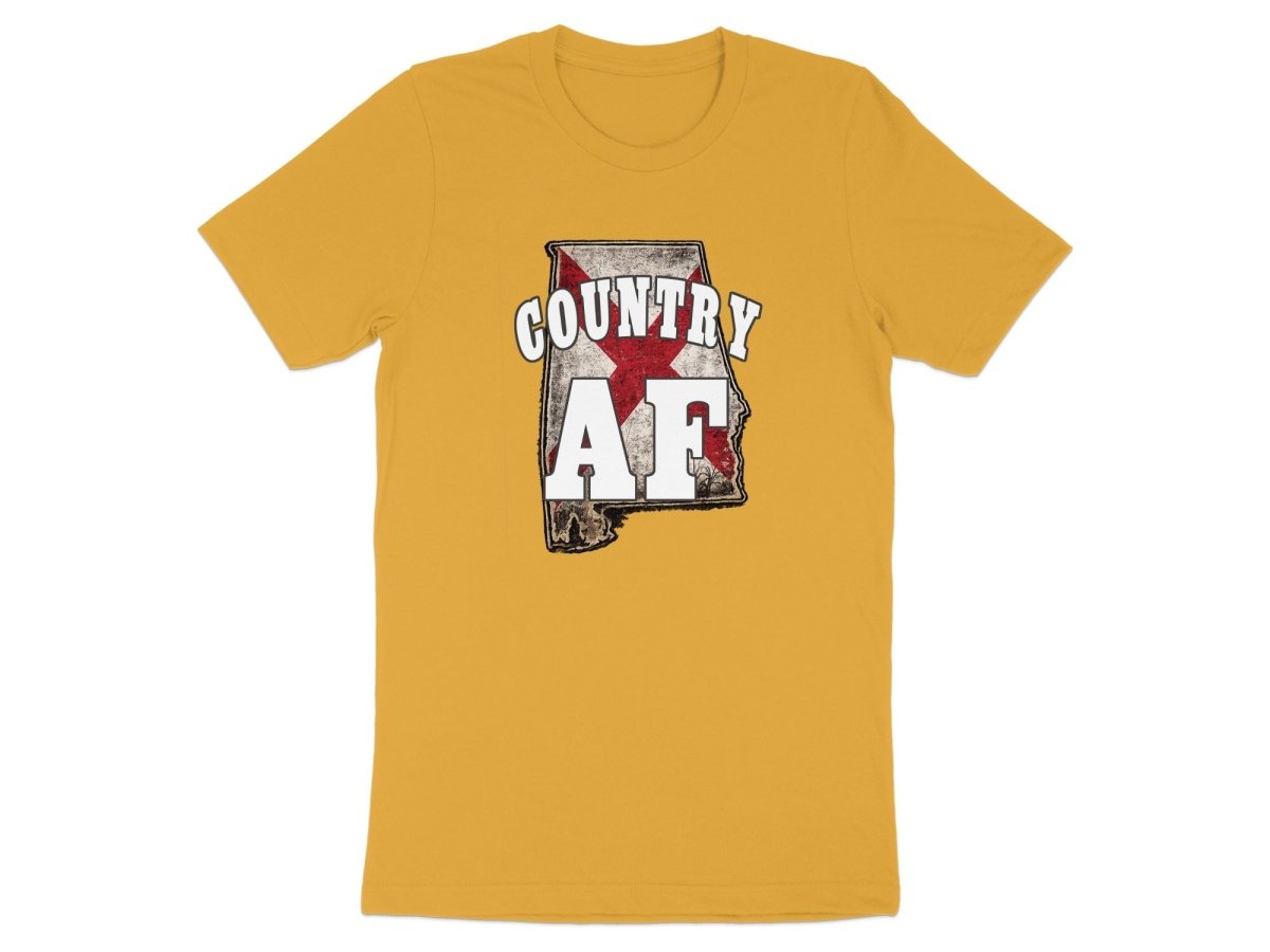 Country AF Alabama T-Shirt | Vintage Alabama Pride Graphic Tee - Anything AF
