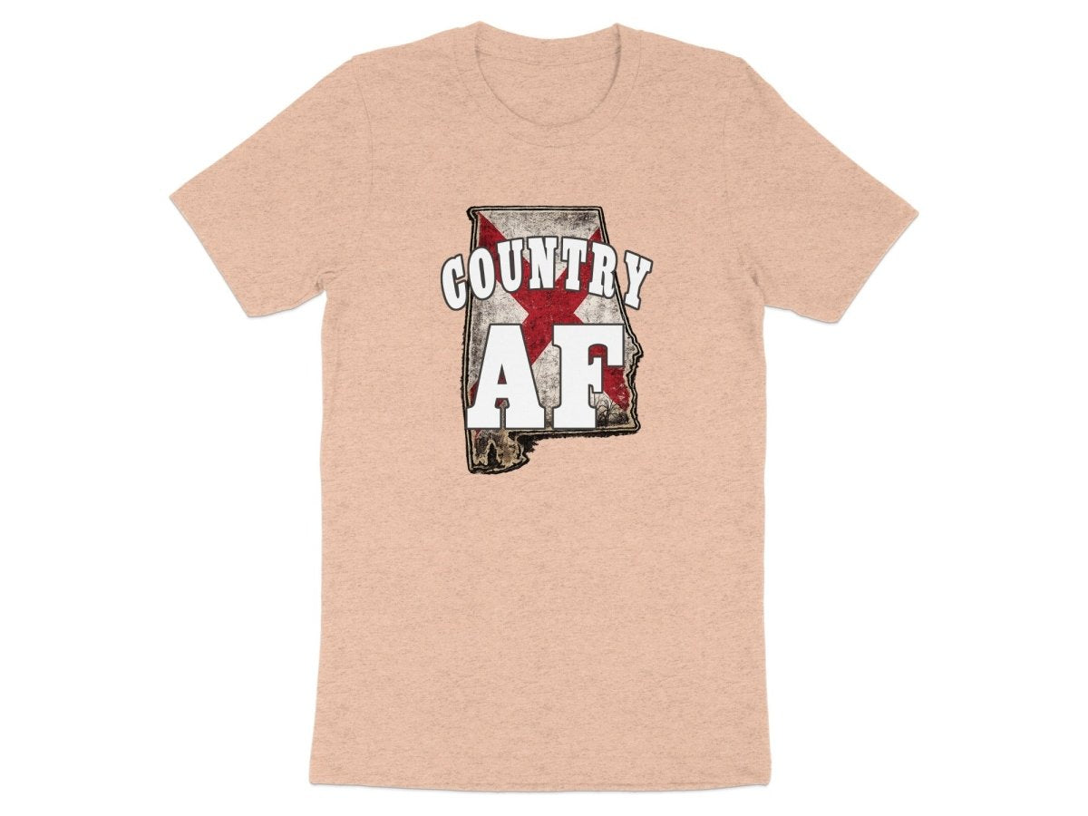 Country AF Alabama T-Shirt | Vintage Alabama Pride Graphic Tee - Anything AF