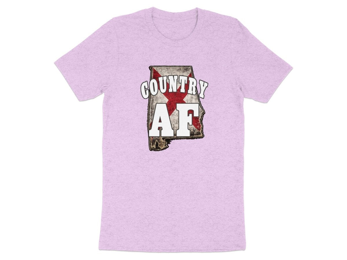 Country AF Alabama T-Shirt | Vintage Alabama Pride Graphic Tee - Anything AF