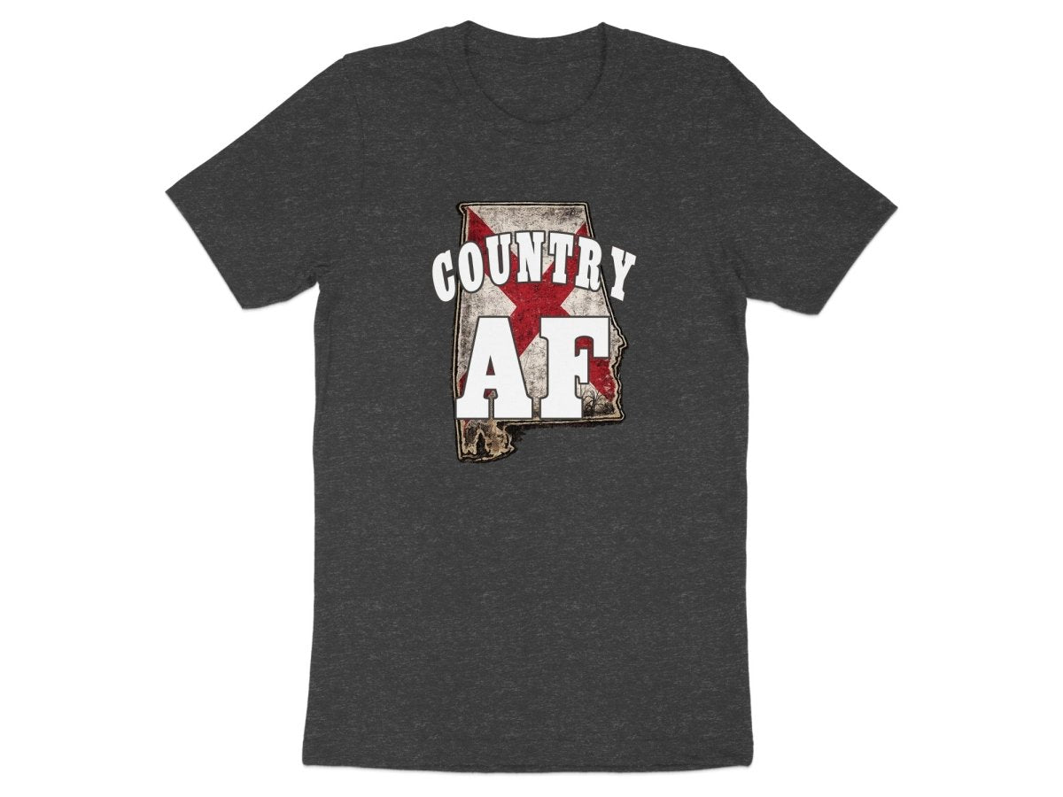 Country AF Alabama T-Shirt | Vintage Alabama Pride Graphic Tee - Anything AF