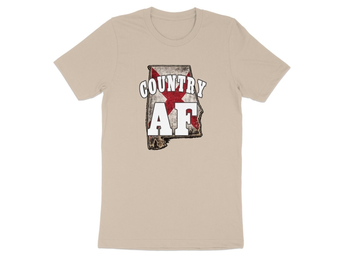 Country AF Alabama T-Shirt | Vintage Alabama Pride Graphic Tee - Anything AF