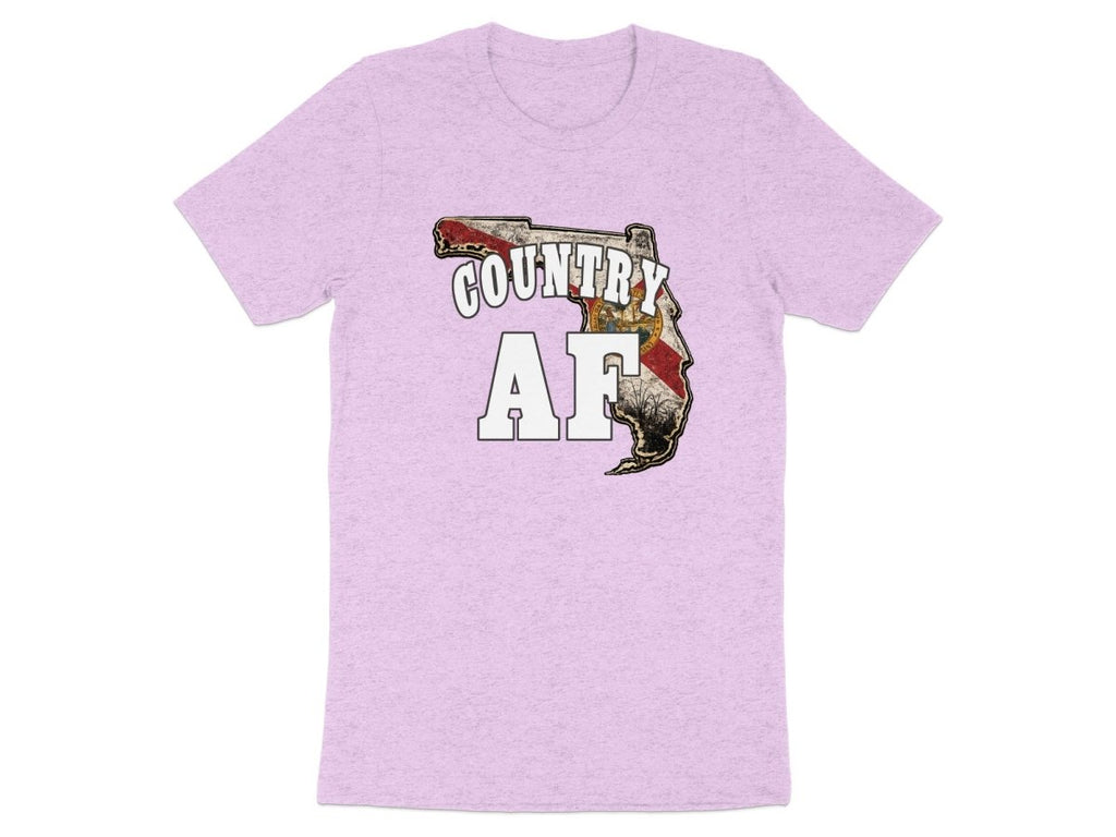 Country AF Florida T-Shirt | Vintage Florida Pride Graphic Tee - Anything AF