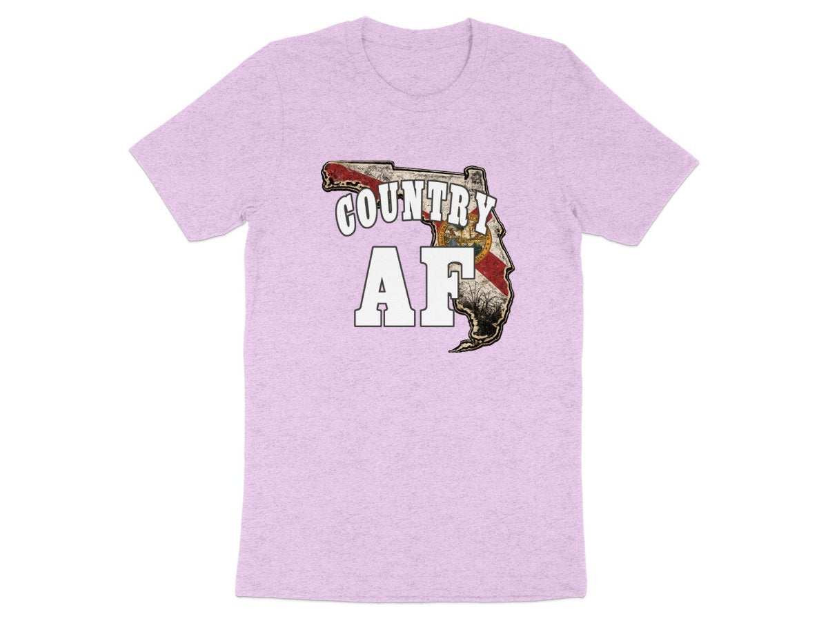 Country AF Florida T-Shirt | Vintage Florida Pride Graphic Tee - Anything AF