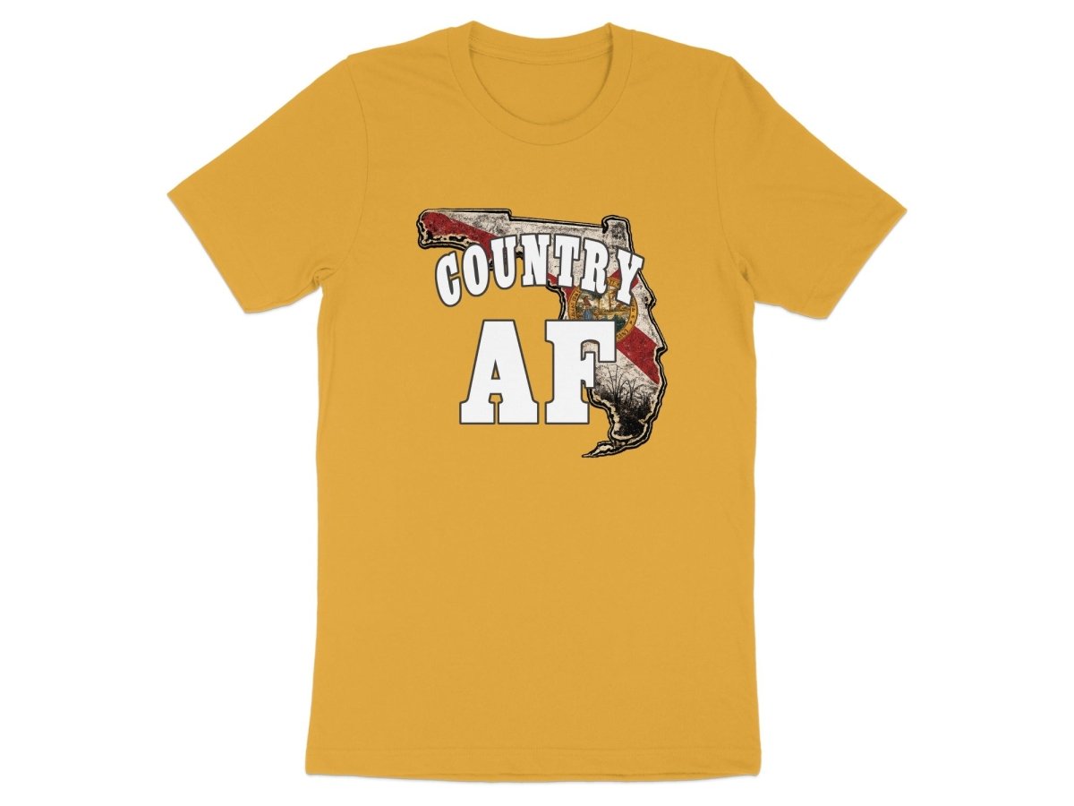 Country AF Florida T-Shirt | Vintage Florida Pride Graphic Tee - Anything AF