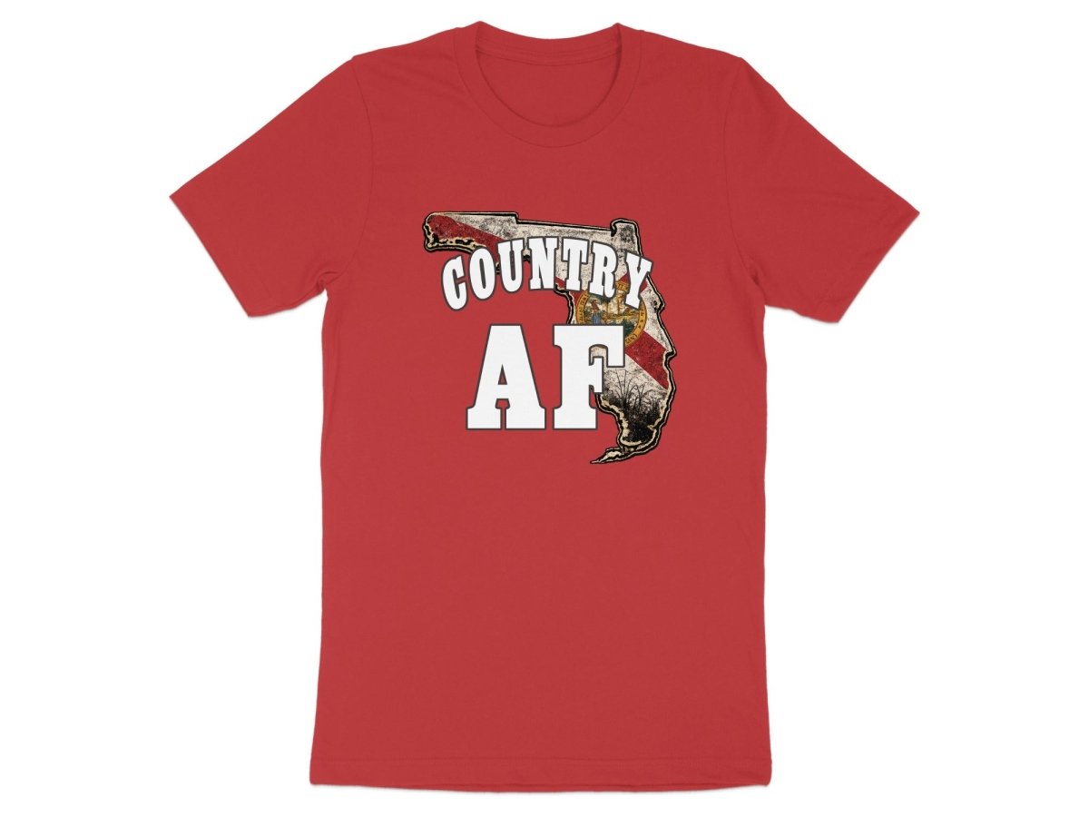 Country AF Florida T-Shirt | Vintage Florida Pride Graphic Tee - Anything AF