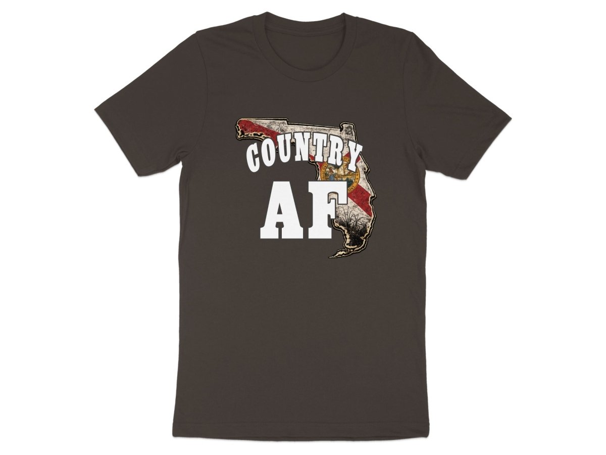 Country AF Florida T-Shirt | Vintage Florida Pride Graphic Tee - Anything AF