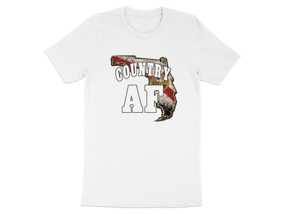 Country AF Florida T-Shirt | Vintage Florida Pride Graphic Tee - Anything AF