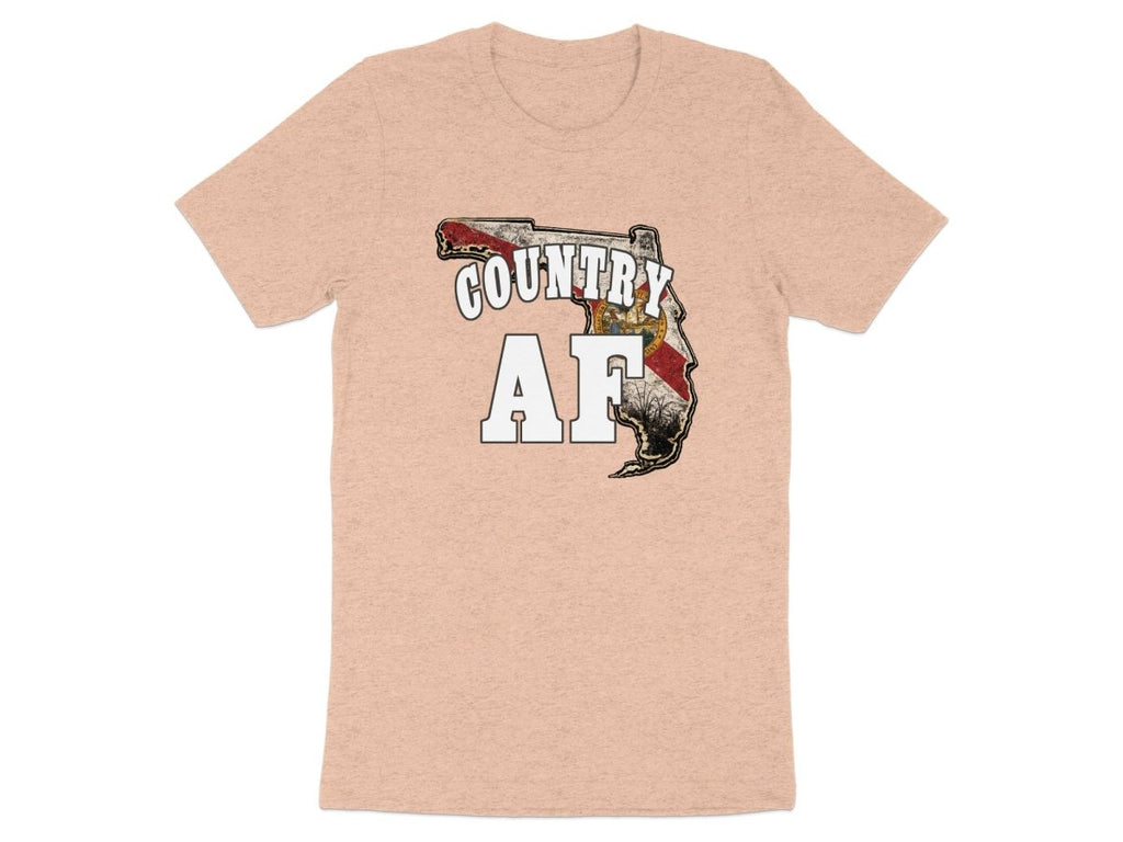 Country AF Florida T-Shirt | Vintage Florida Pride Graphic Tee - Anything AF