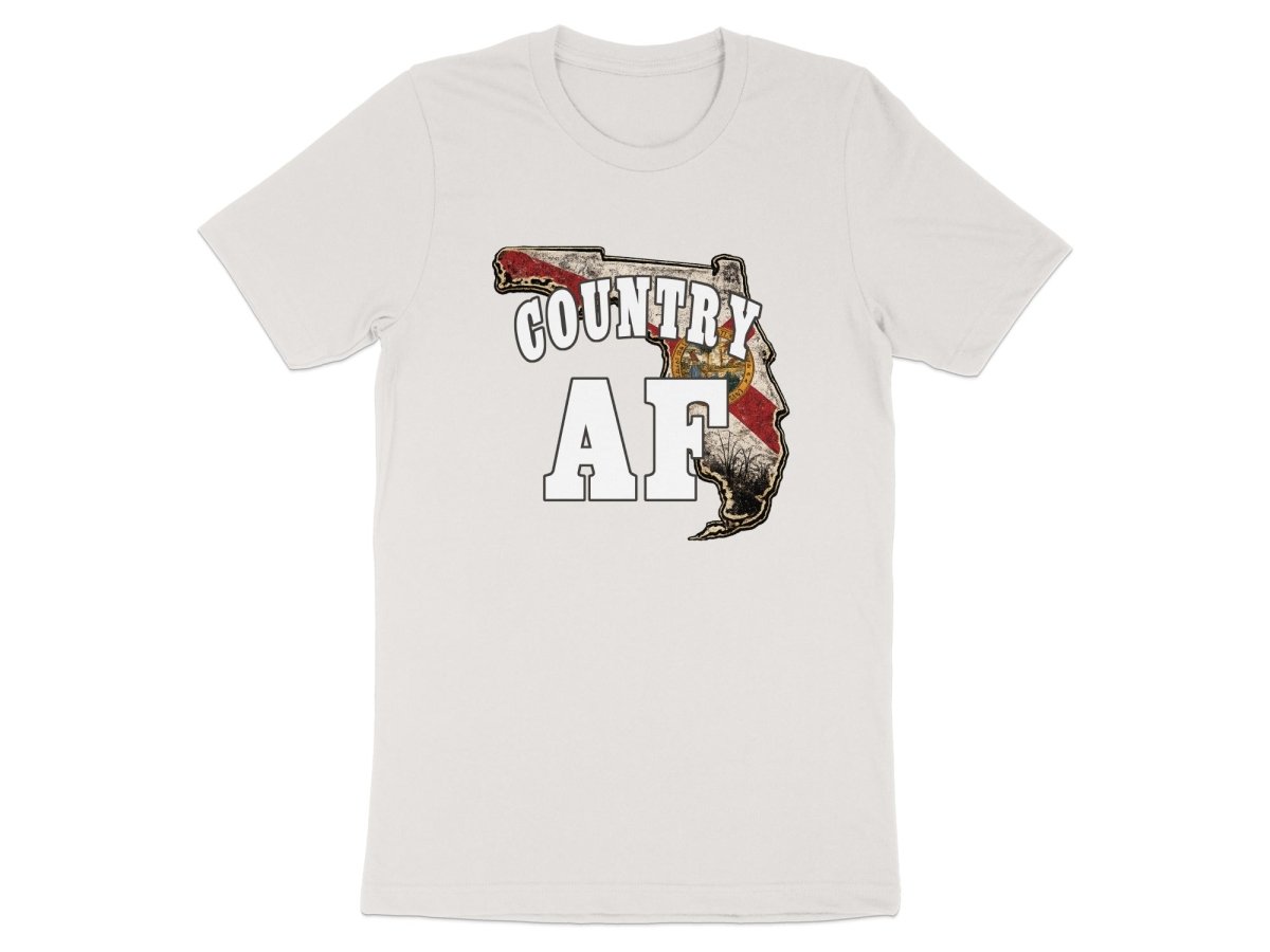 Country AF Florida T-Shirt | Vintage Florida Pride Graphic Tee - Anything AF