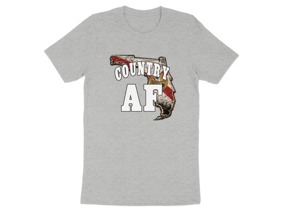Country AF Florida T-Shirt | Vintage Florida Pride Graphic Tee - Anything AF