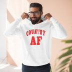 Country AF Hoodie | Country Pride Fleece Sweatshirt - Anything AF
