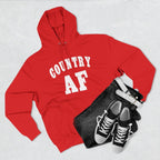 Country AF Hoodie | Country Pride Fleece Sweatshirt - Anything AF