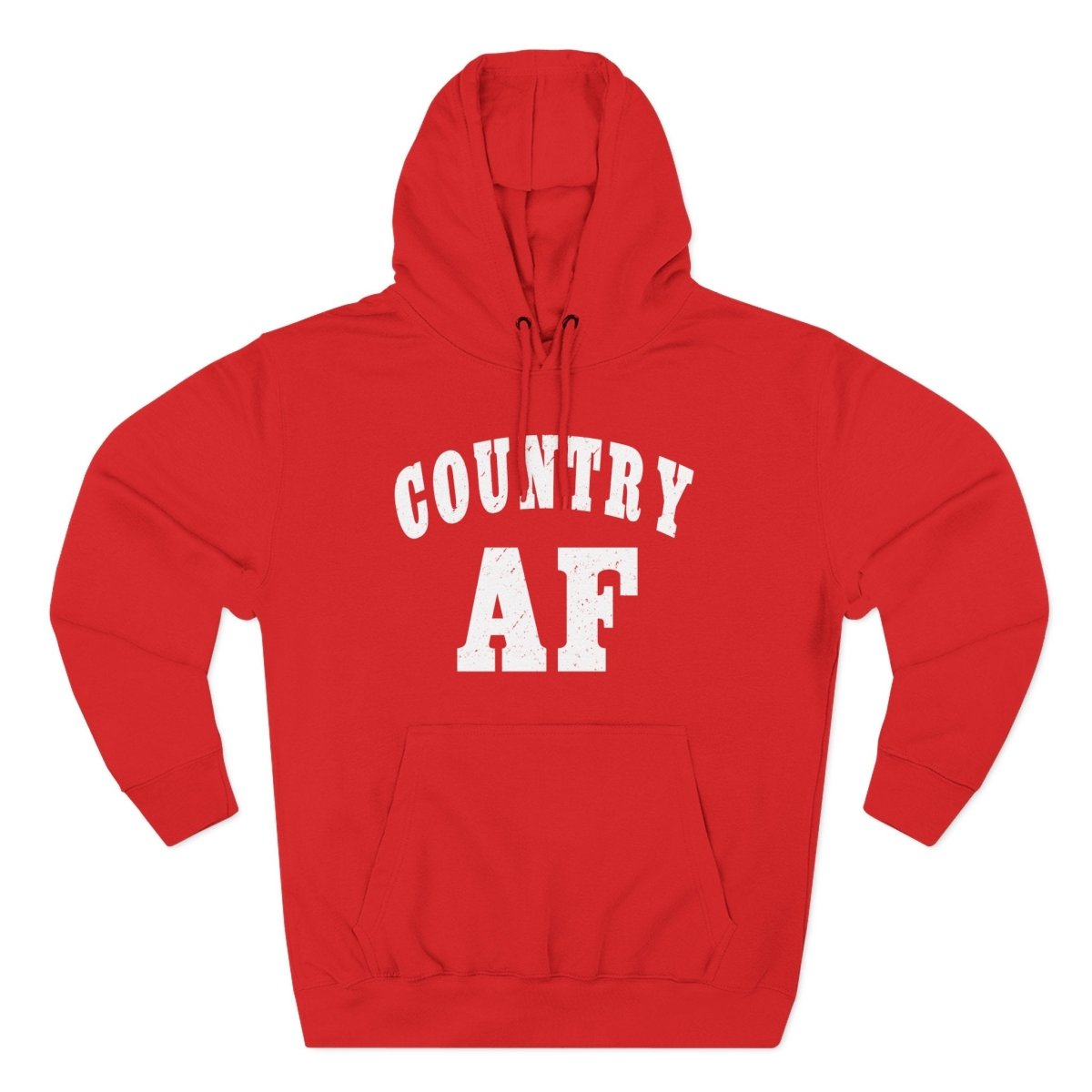 Country AF Hoodie | Country Pride Fleece Sweatshirt - Anything AF