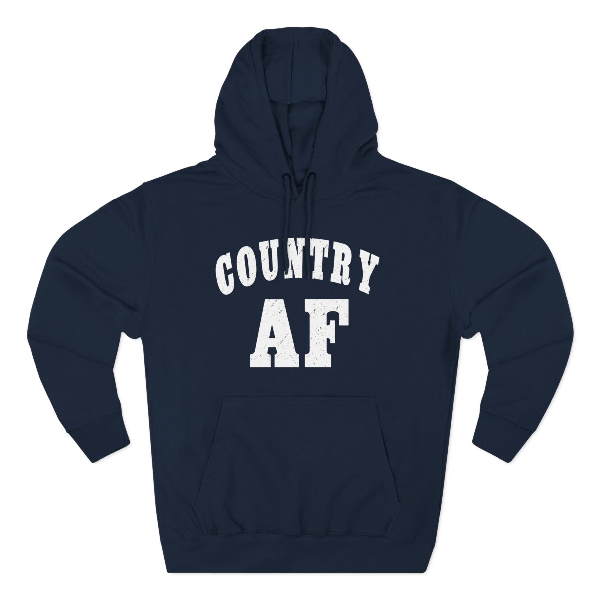 Country AF Hoodie | Country Pride Fleece Sweatshirt - Anything AF