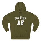 Country AF Hoodie | Country Pride Fleece Sweatshirt - Anything AF