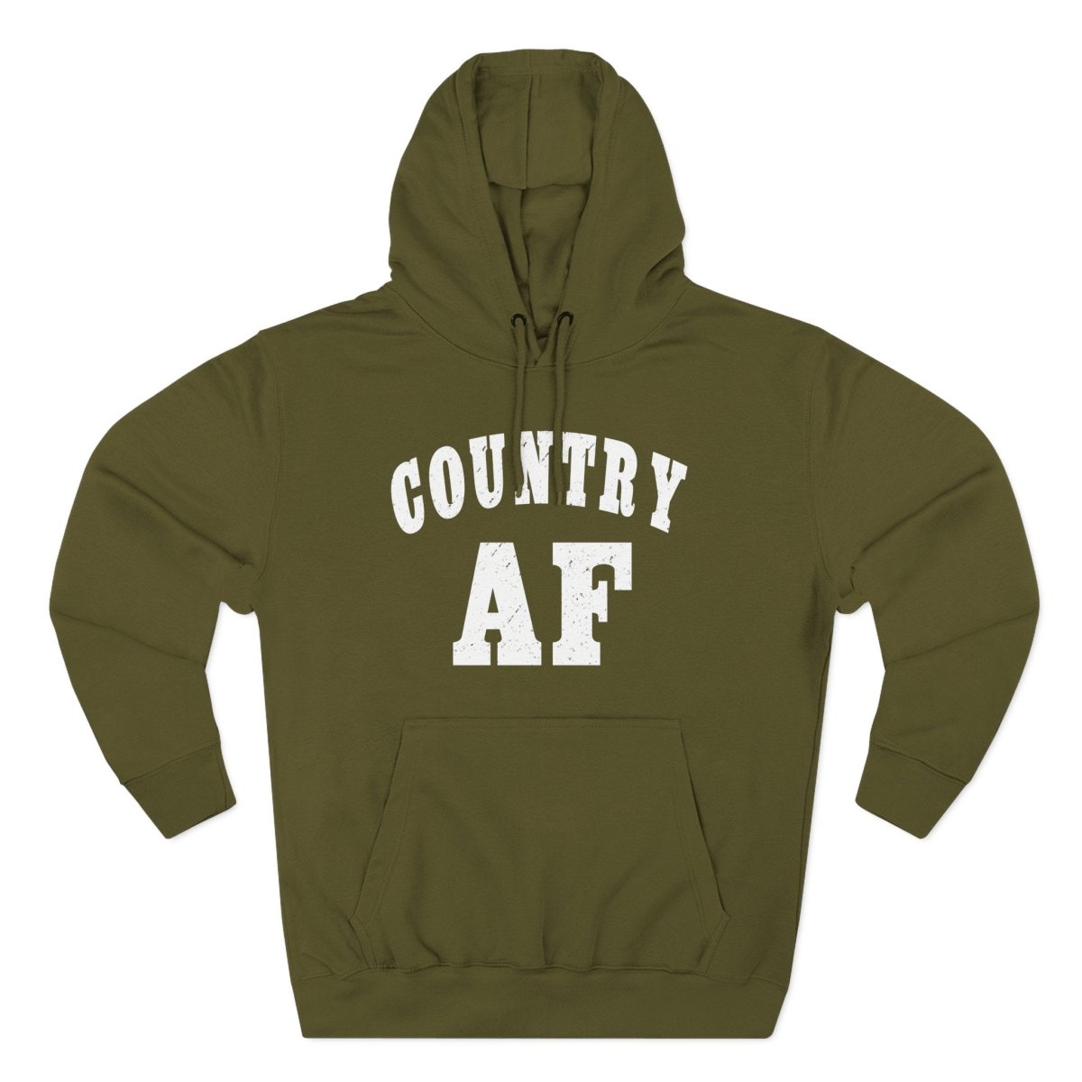 Country AF Hoodie | Country Pride Fleece Sweatshirt - Anything AF
