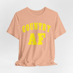 Country AF Shirt | Vintage Western Country Graphic for Rural Life Enthusiasts in Yellow Print - Anything AF