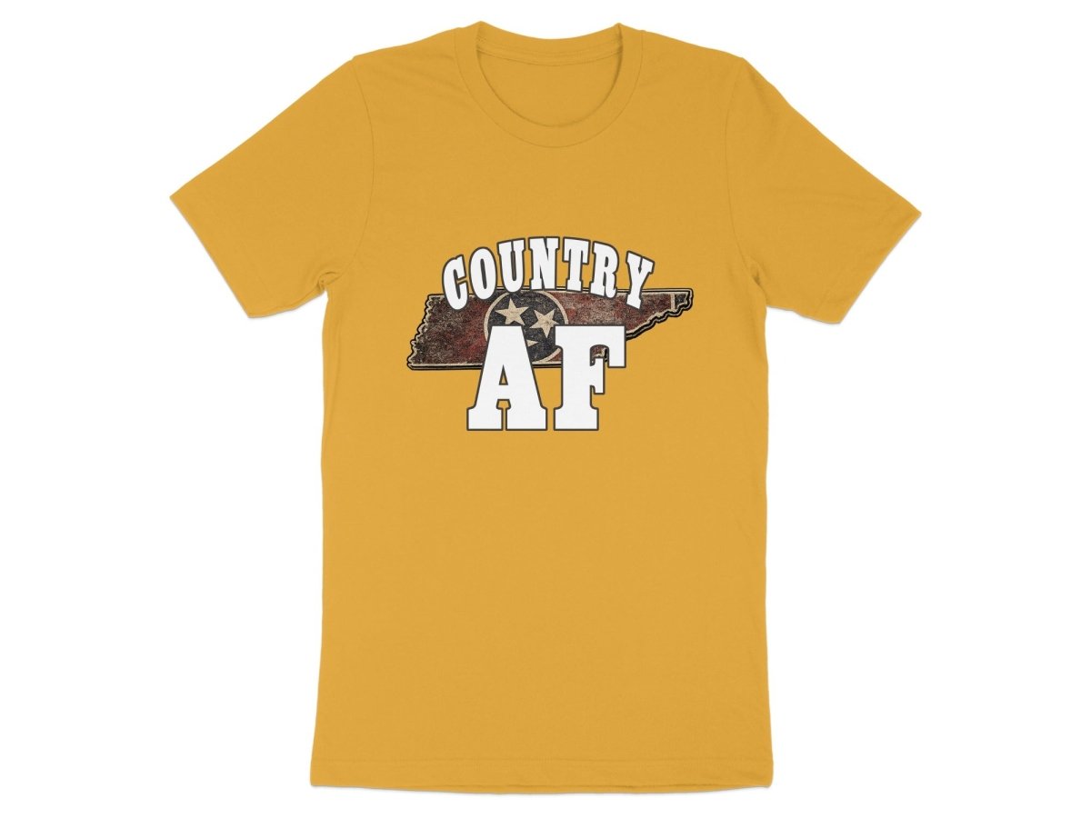 Country AF Tennessee T-Shirt | Vintage Tennessee Pride Graphic Tee - Anything AF