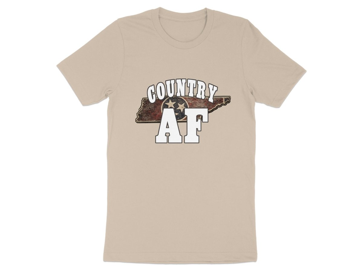 Country AF Tennessee T-Shirt | Vintage Tennessee Pride Graphic Tee - Anything AF