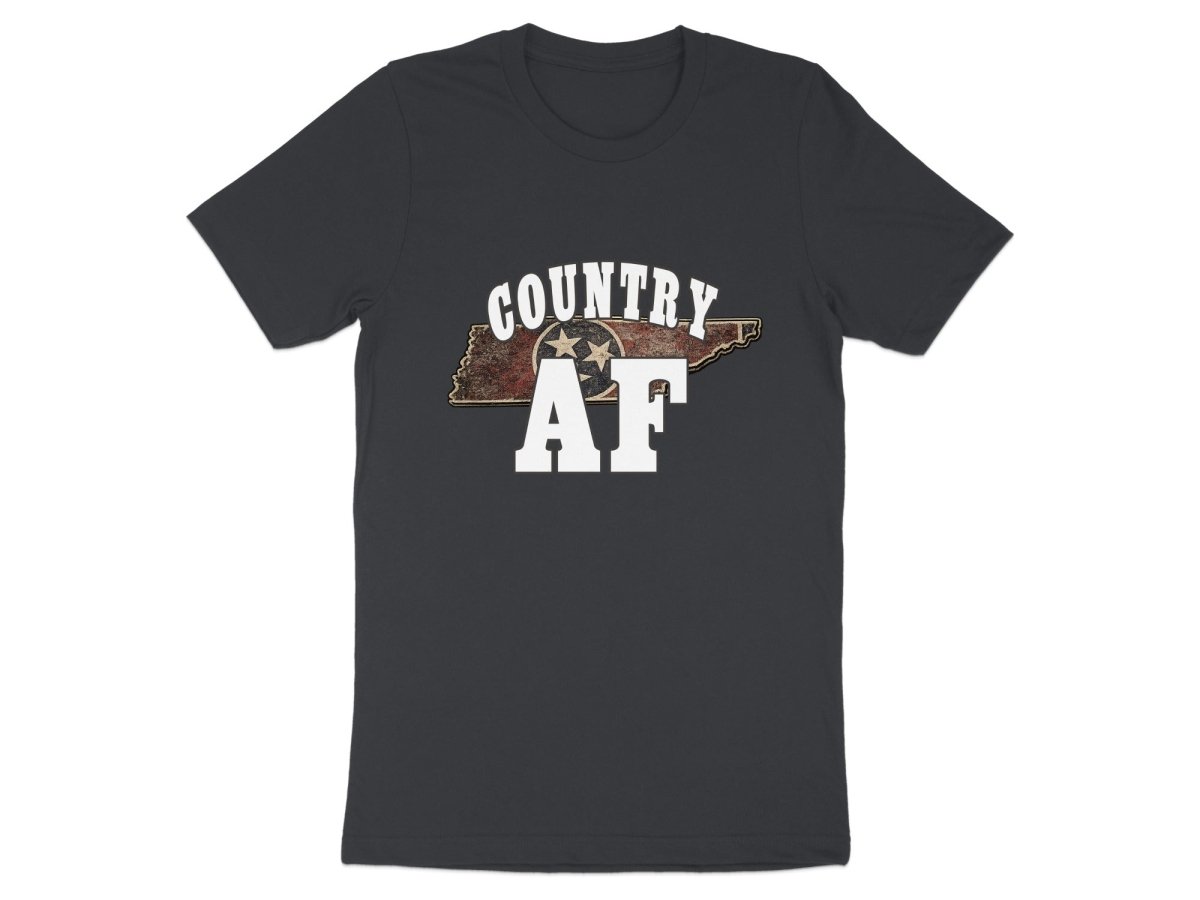 Country AF Tennessee T-Shirt | Vintage Tennessee Pride Graphic Tee - Anything AF