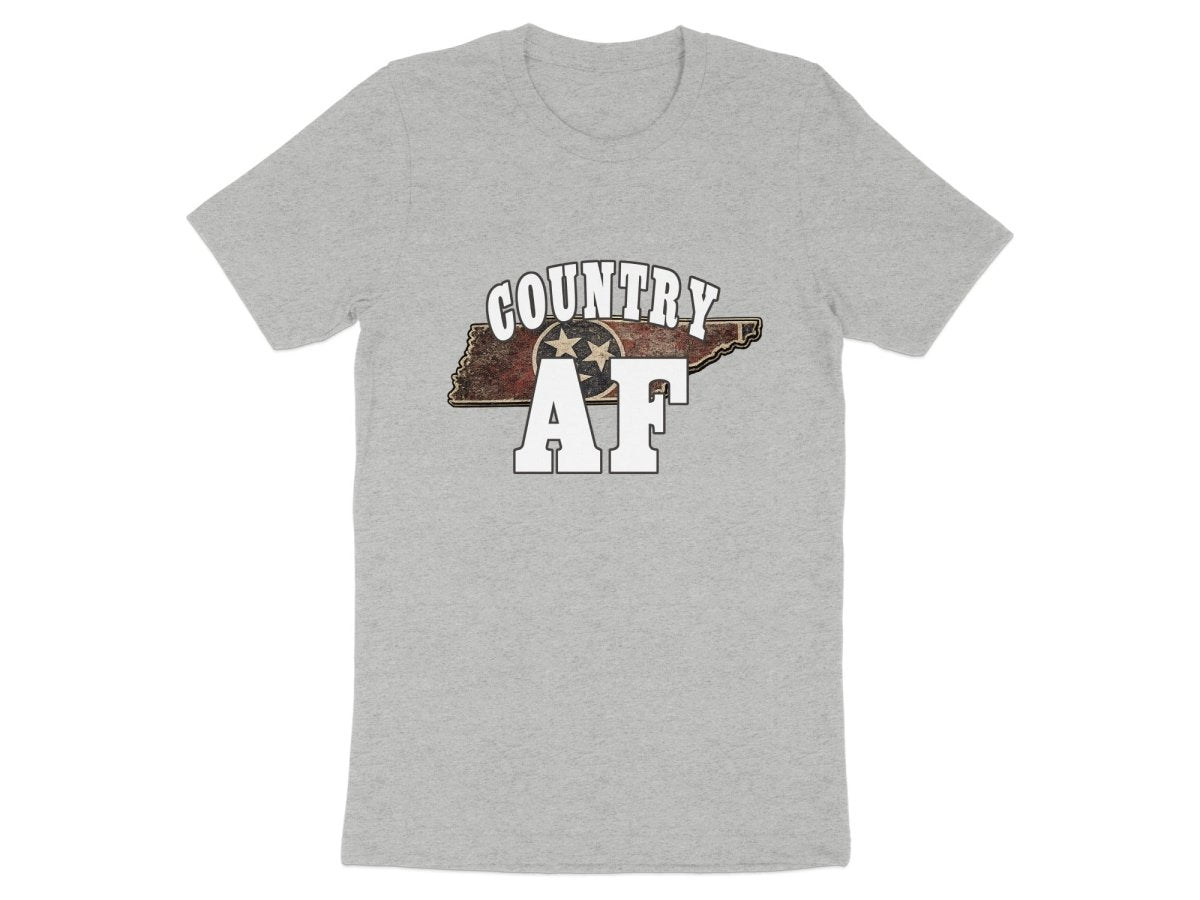 Country AF Tennessee T-Shirt | Vintage Tennessee Pride Graphic Tee - Anything AF