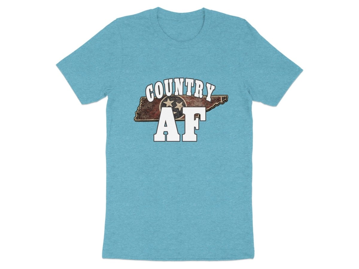 Country AF Tennessee T-Shirt | Vintage Tennessee Pride Graphic Tee - Anything AF