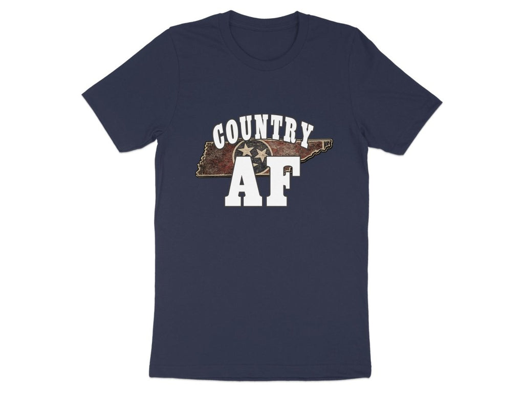 Country AF Tennessee T-Shirt | Vintage Tennessee Pride Graphic Tee - Anything AF